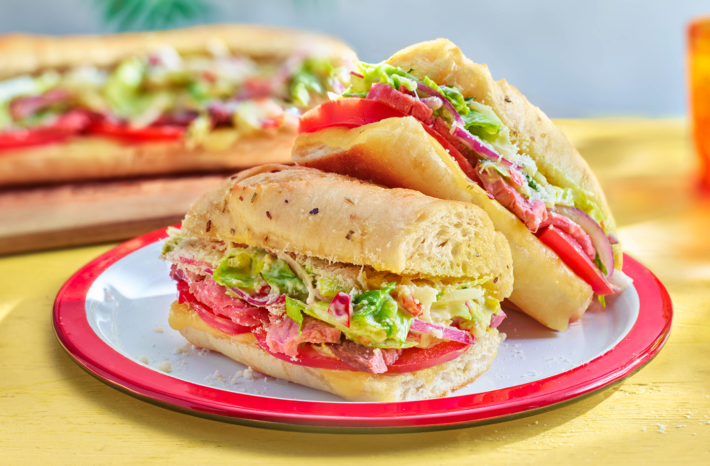 Leftover beef 'grinder' sandwich recipe