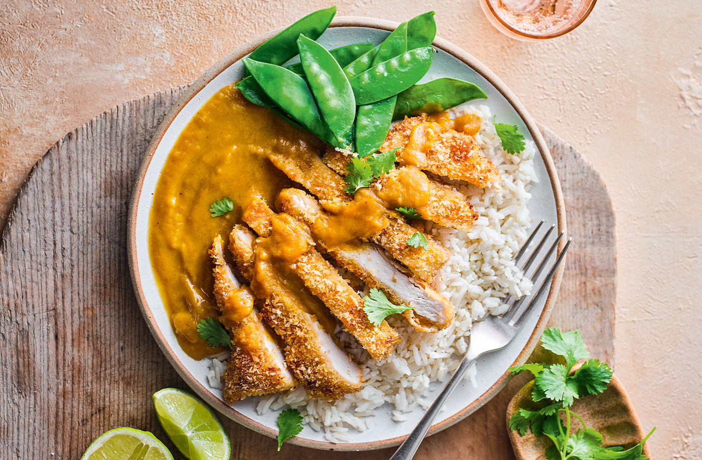 Hidden veg chicken katsu recipe