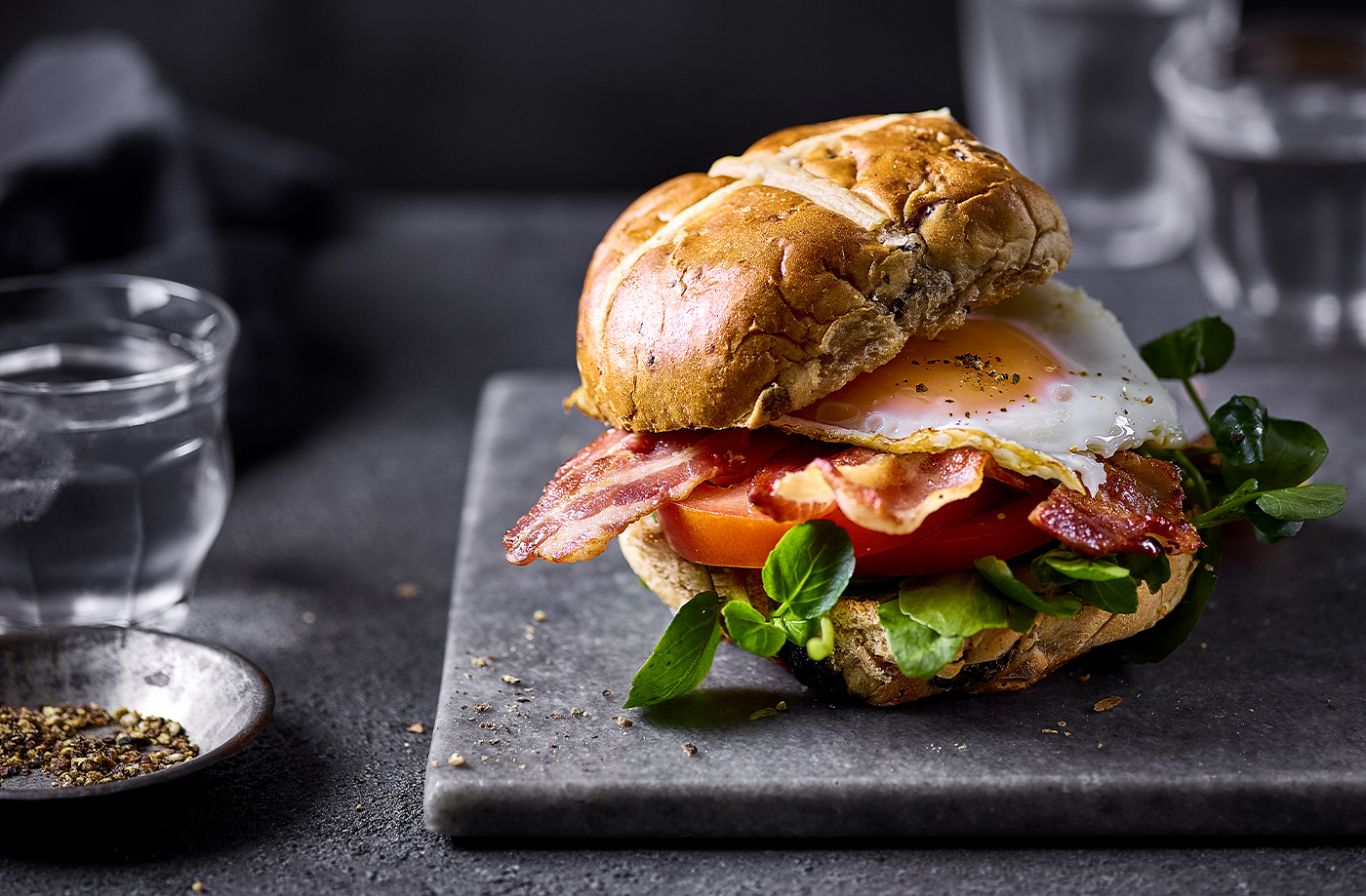 Hot cross brunch bun recipe