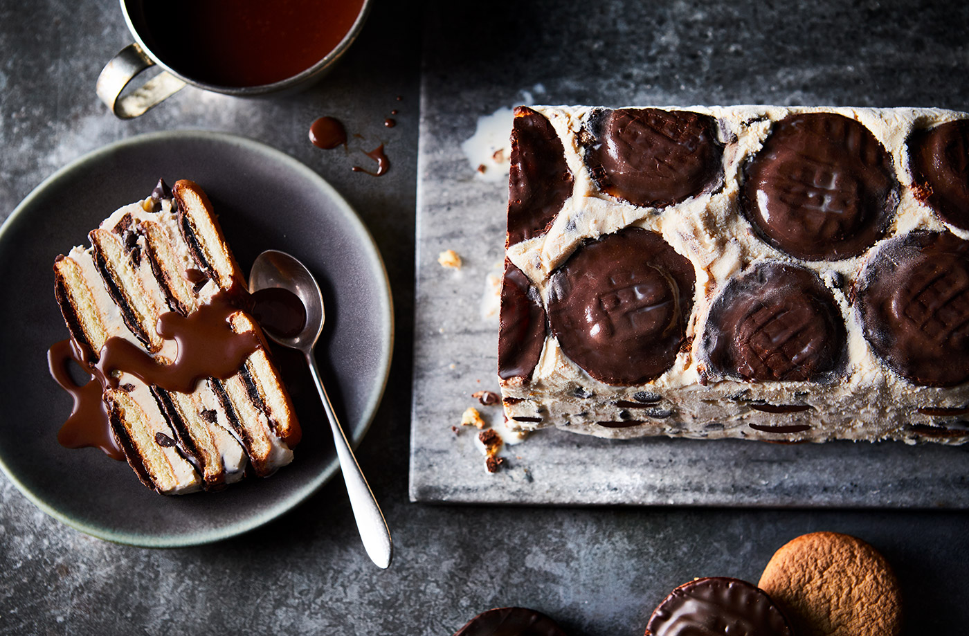 Jaffa cake ice cream loaf recipe