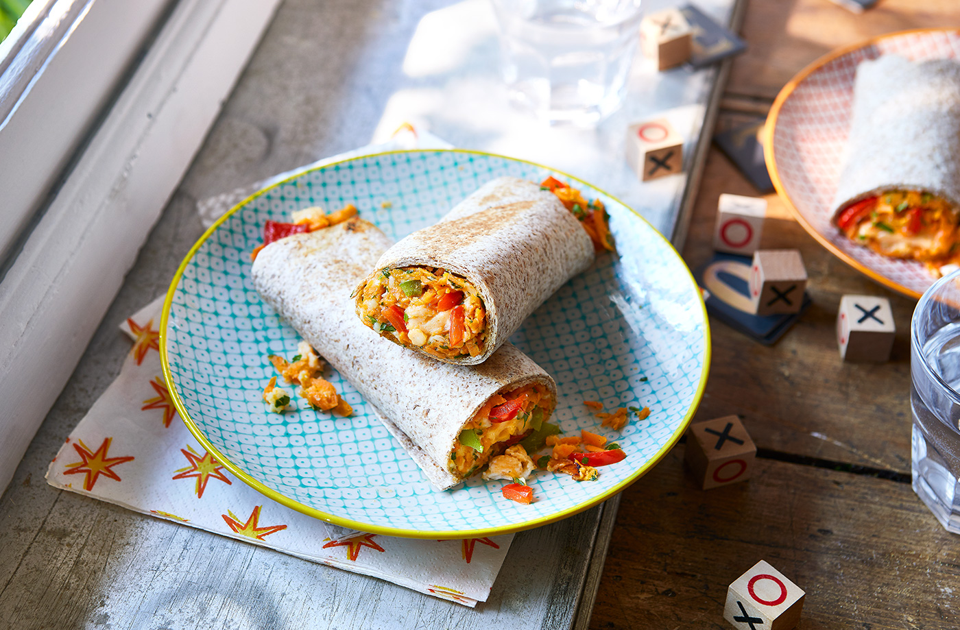 Breakfast burritos recipe