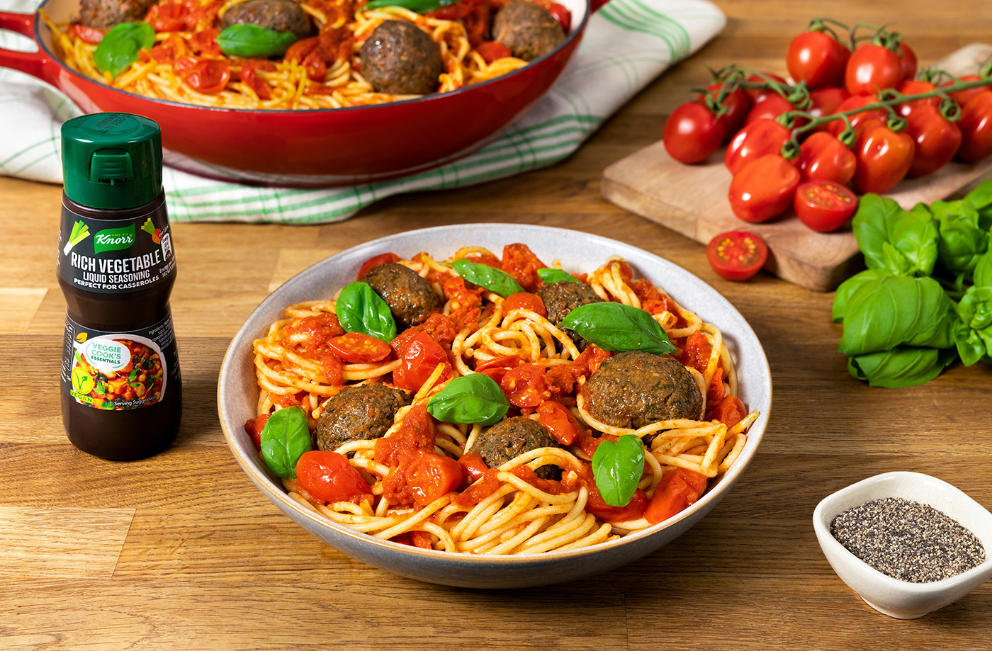 Andi's 'switch it up' mushroom meatballs recipe