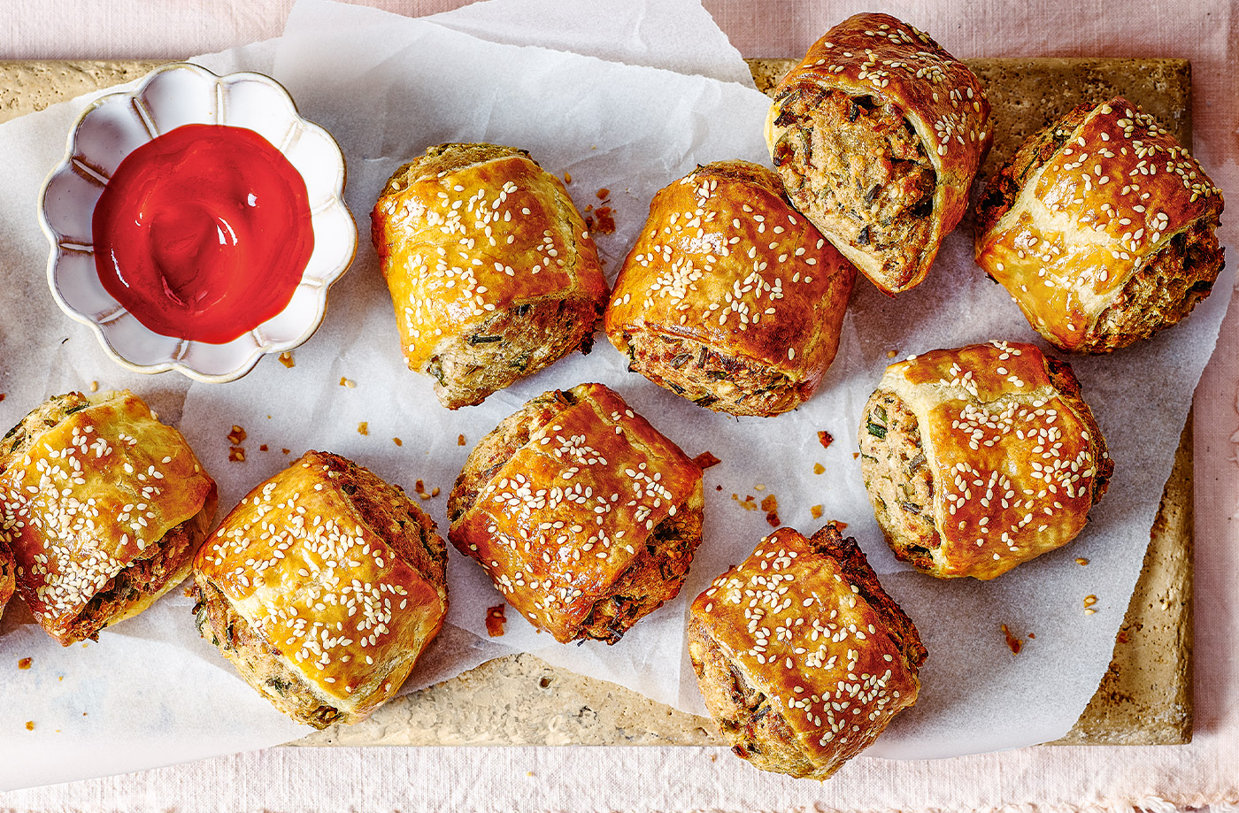 Leek and cheese rolls recipe