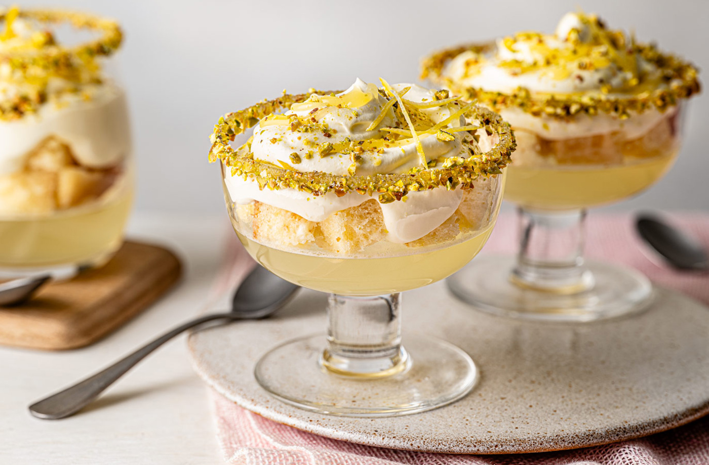 Limoncello spritz trifles recipe