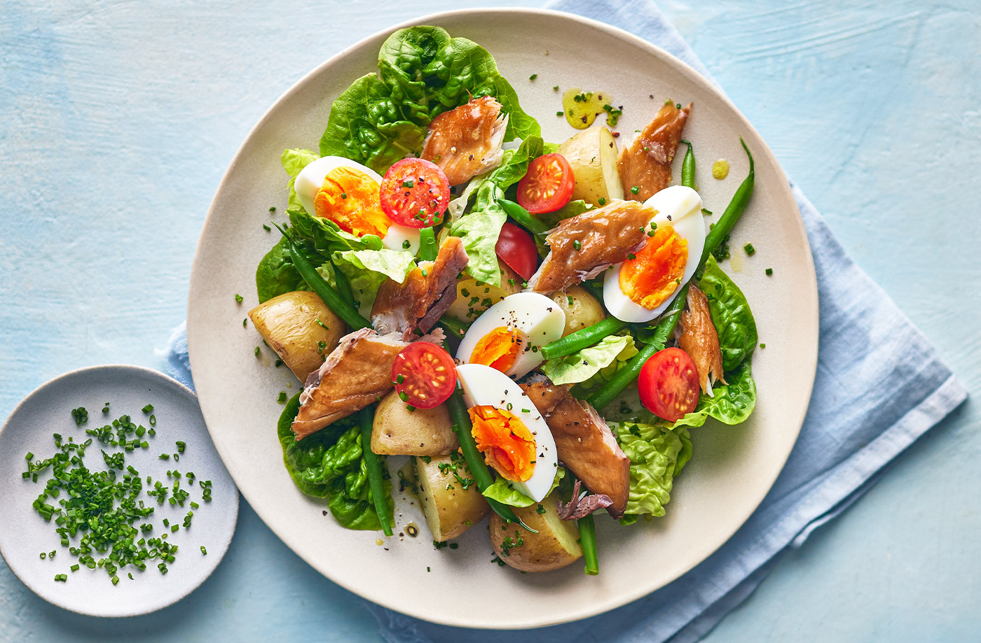 Mackerel Niçoise salad recipe