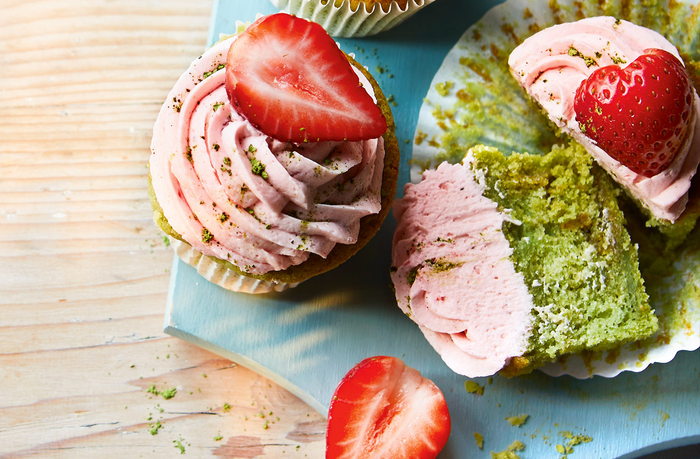 Matcha cupcakes recipe