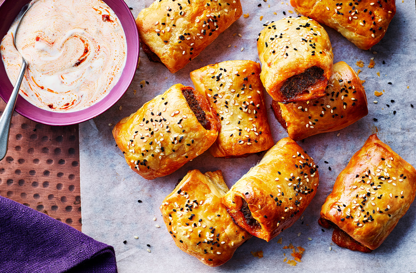 Nargisse Benkabbou's merguez sausage rolls recipe