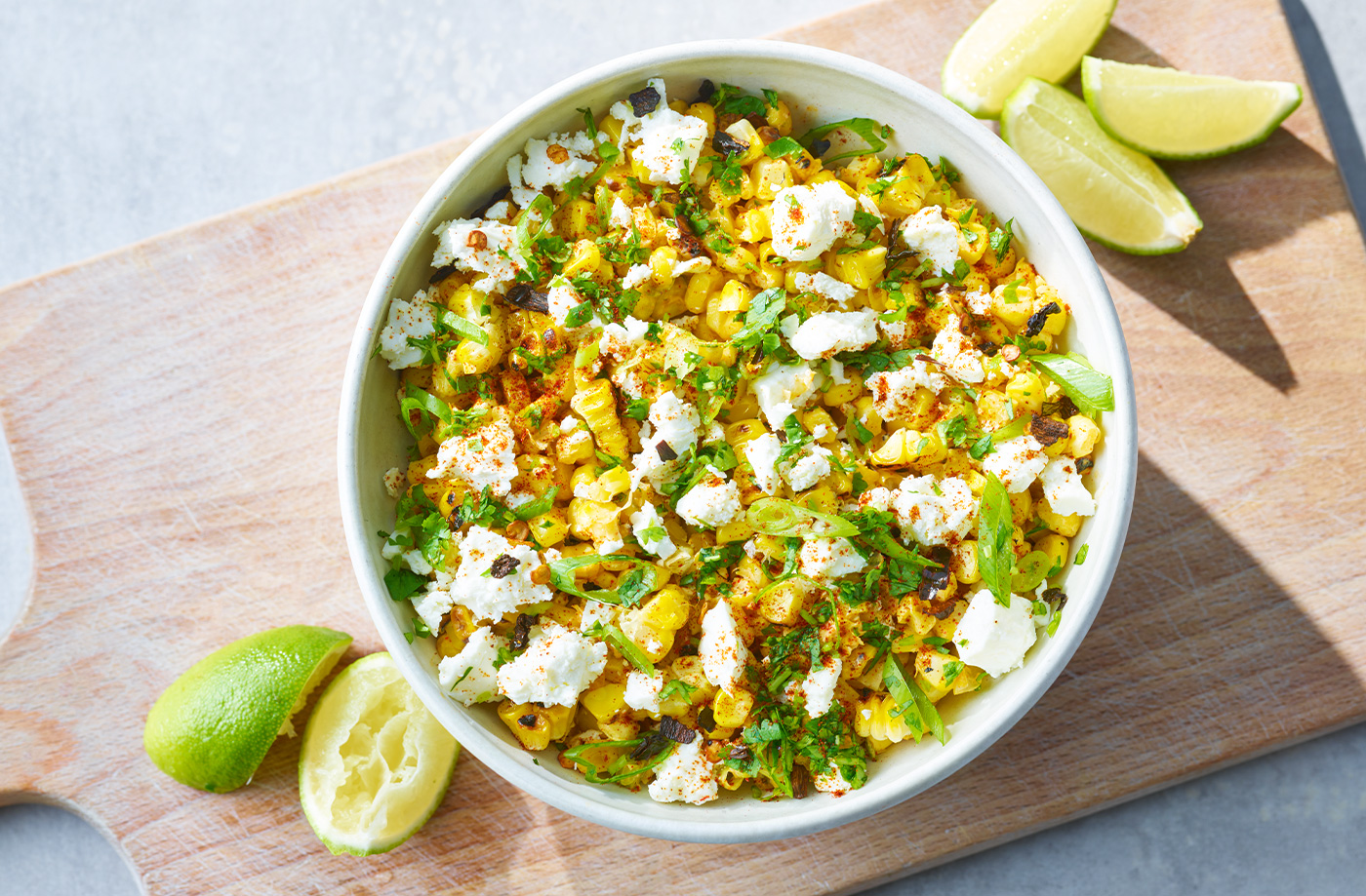 Mexican-style corn salsa recipe