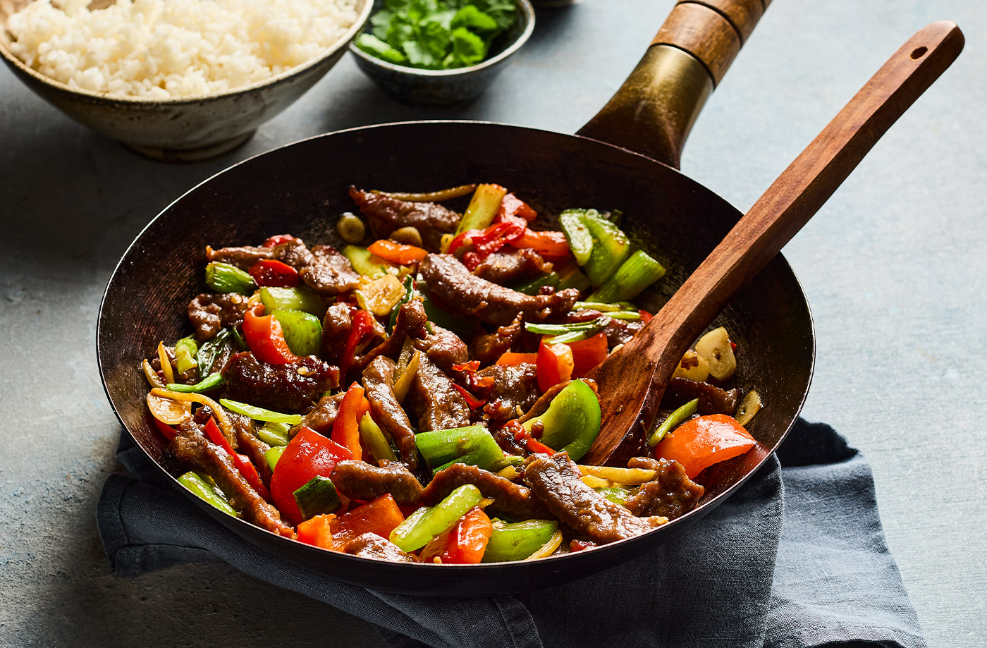 'Mongolian' stir-fry beef recipe