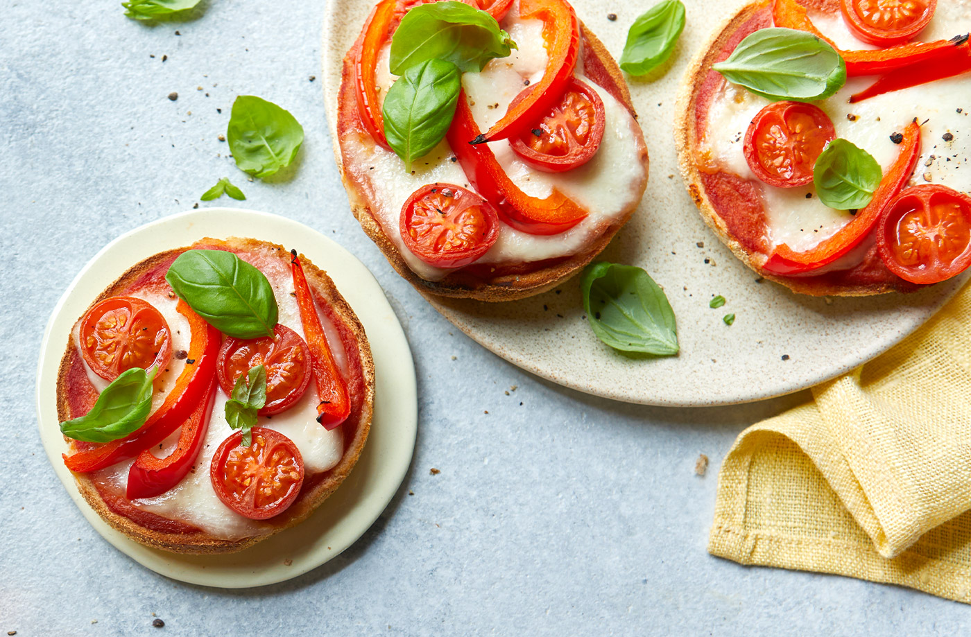 Muffin pizzas recipe