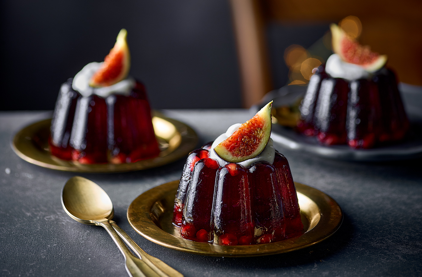 Mulled wine jellies recipe