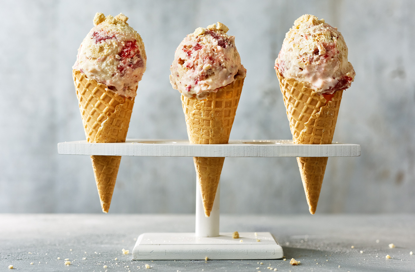 No-churn cream-tea ice cream recipe