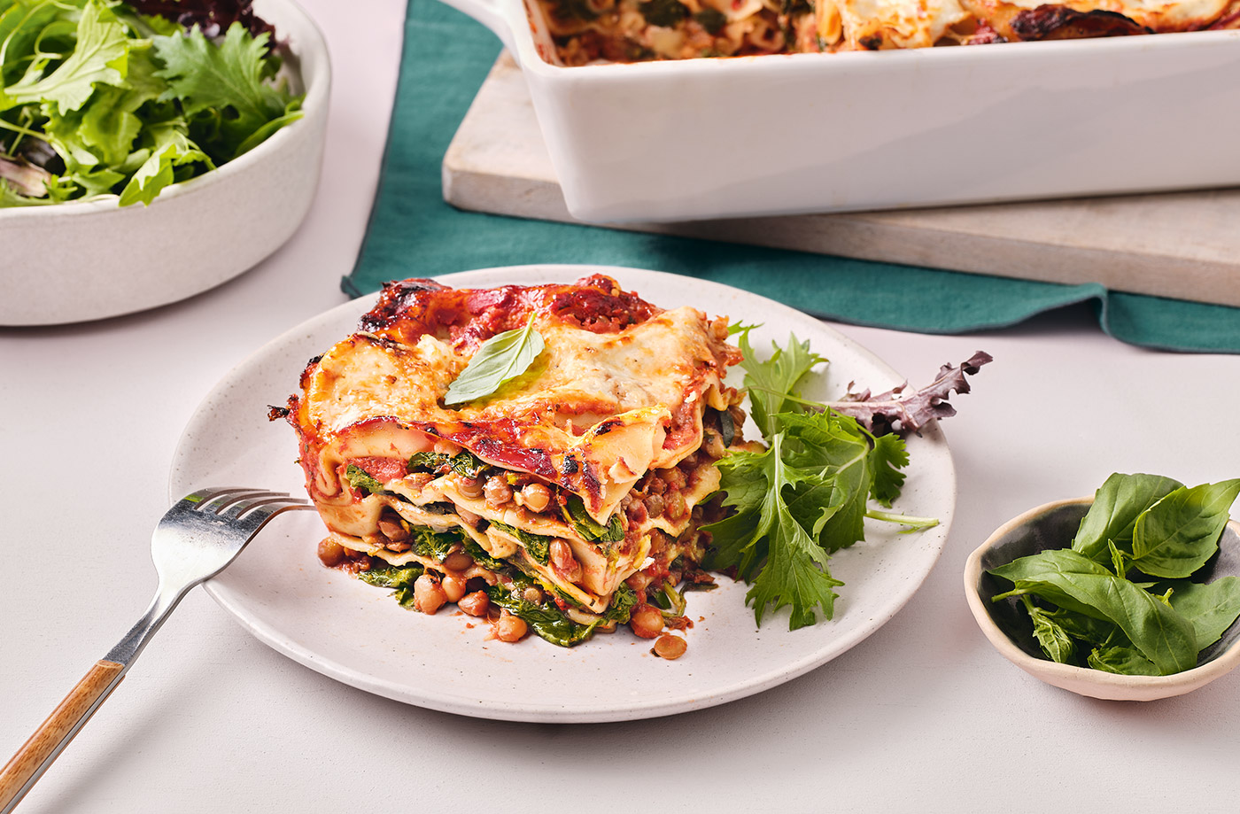 No-prep green lasagne recipe