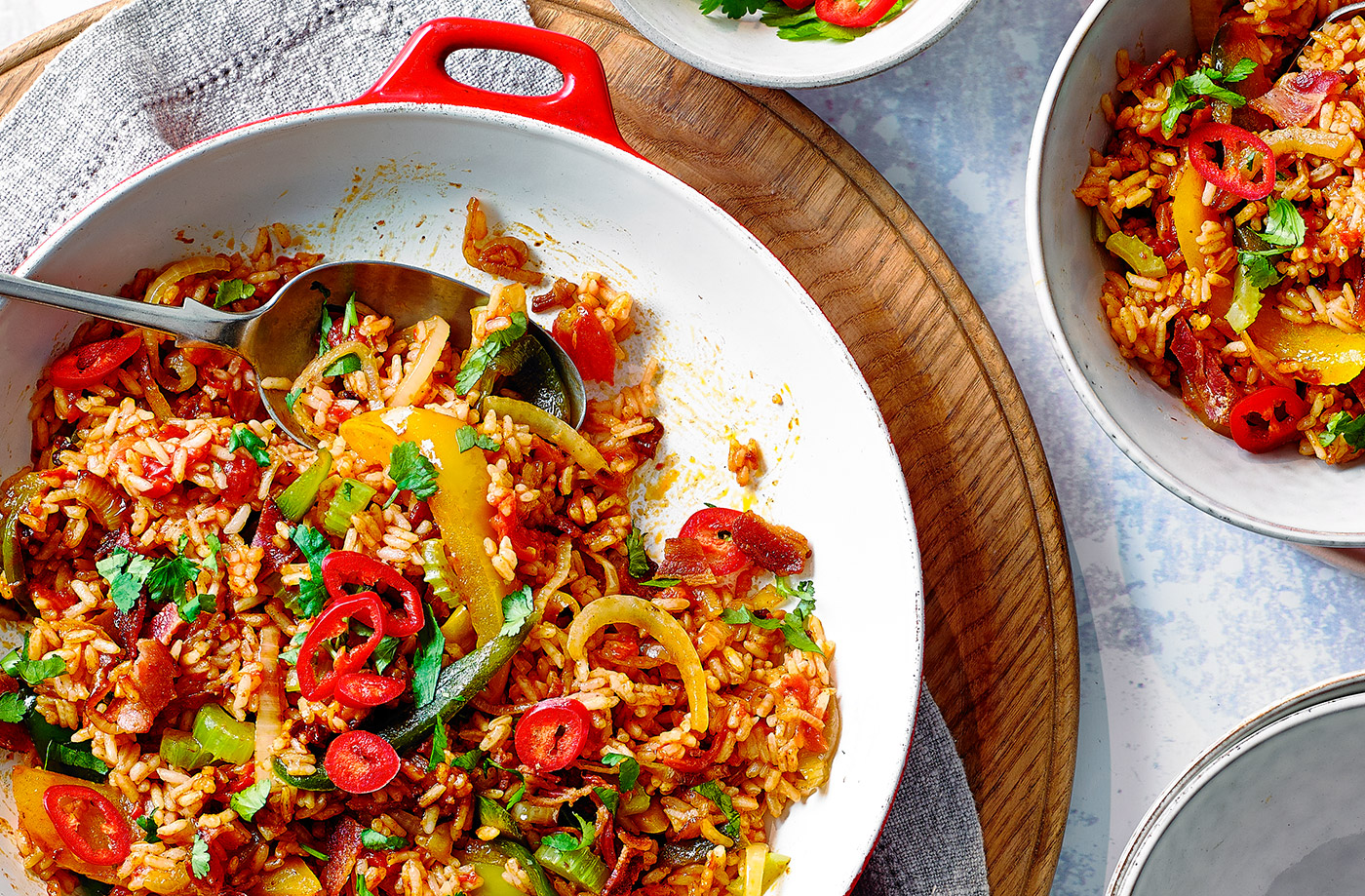 One-pan Mexican-style spiced rice recipe
