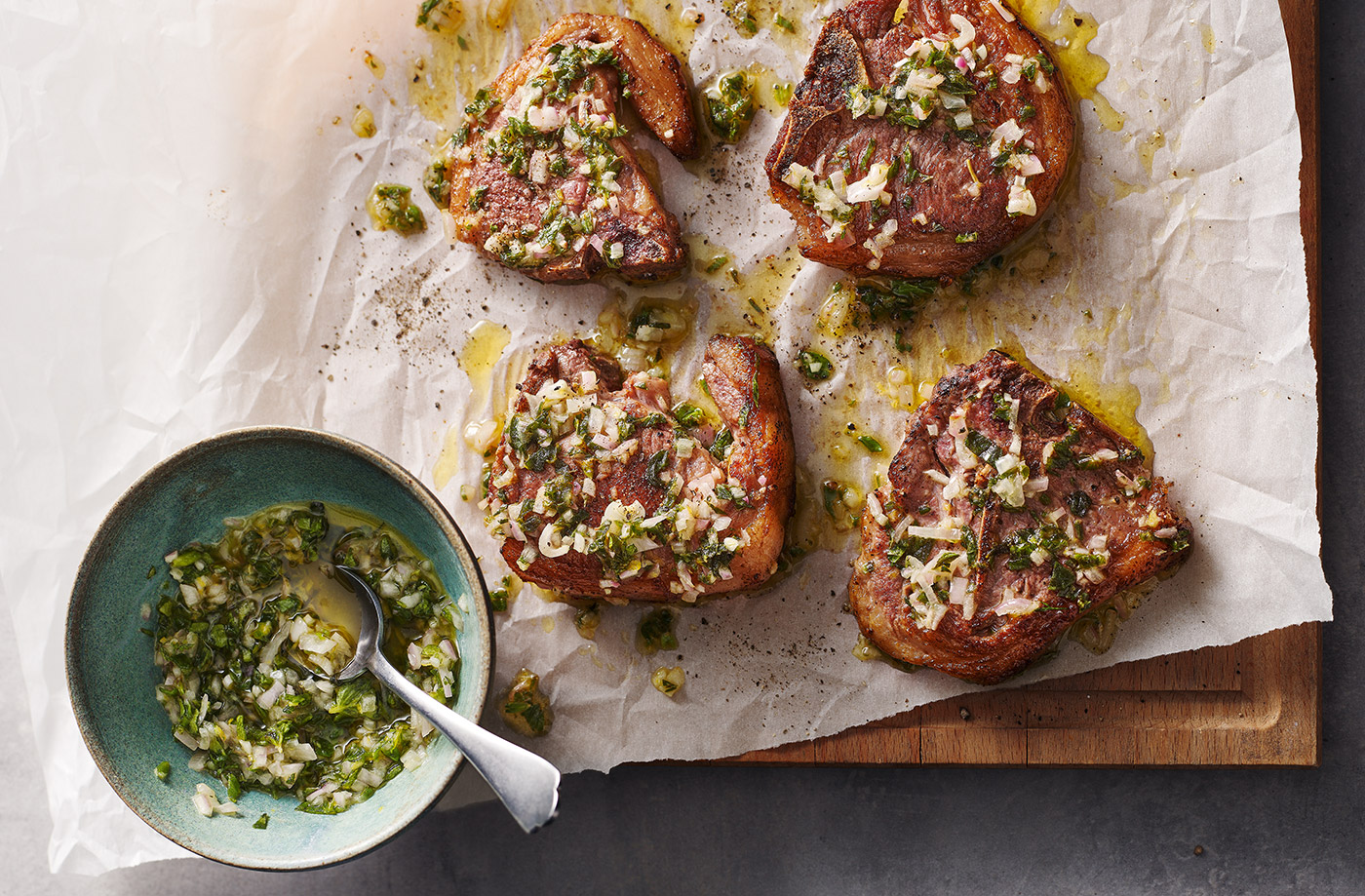 Oregano and shallot marinade recipe