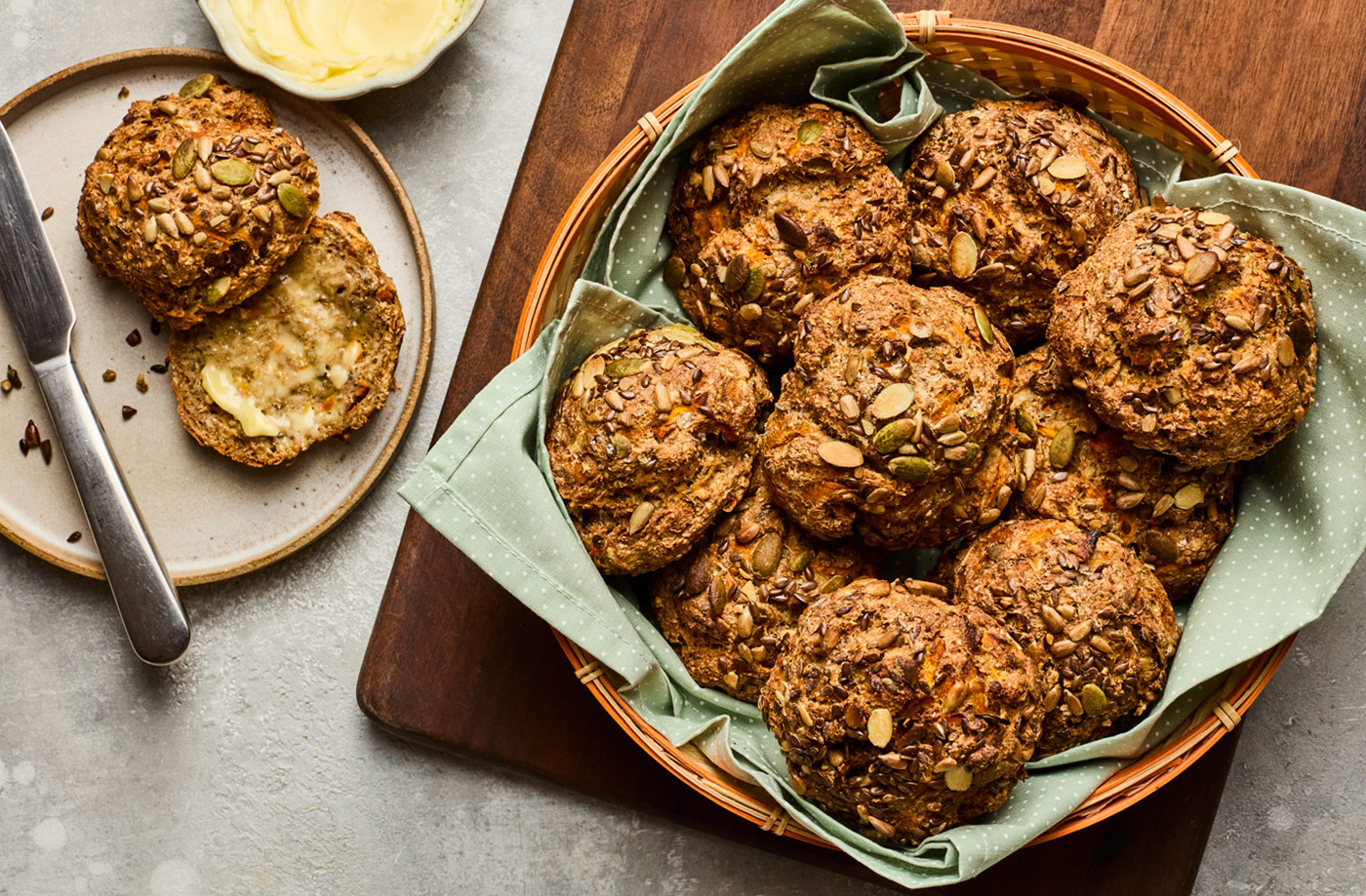 Overnight oat buns  recipe