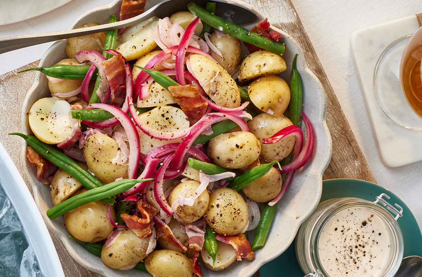 Belgian-style​ potato salad recipe