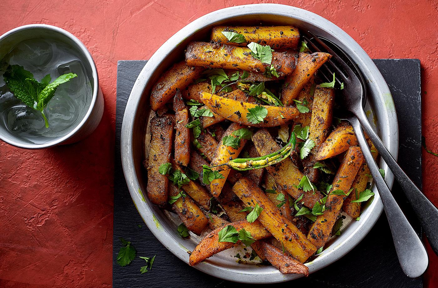 Bihari-style potatoes recipe