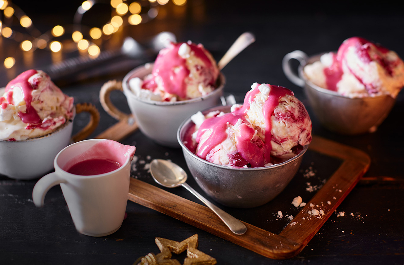Cranberry pavlova ice cream recipe