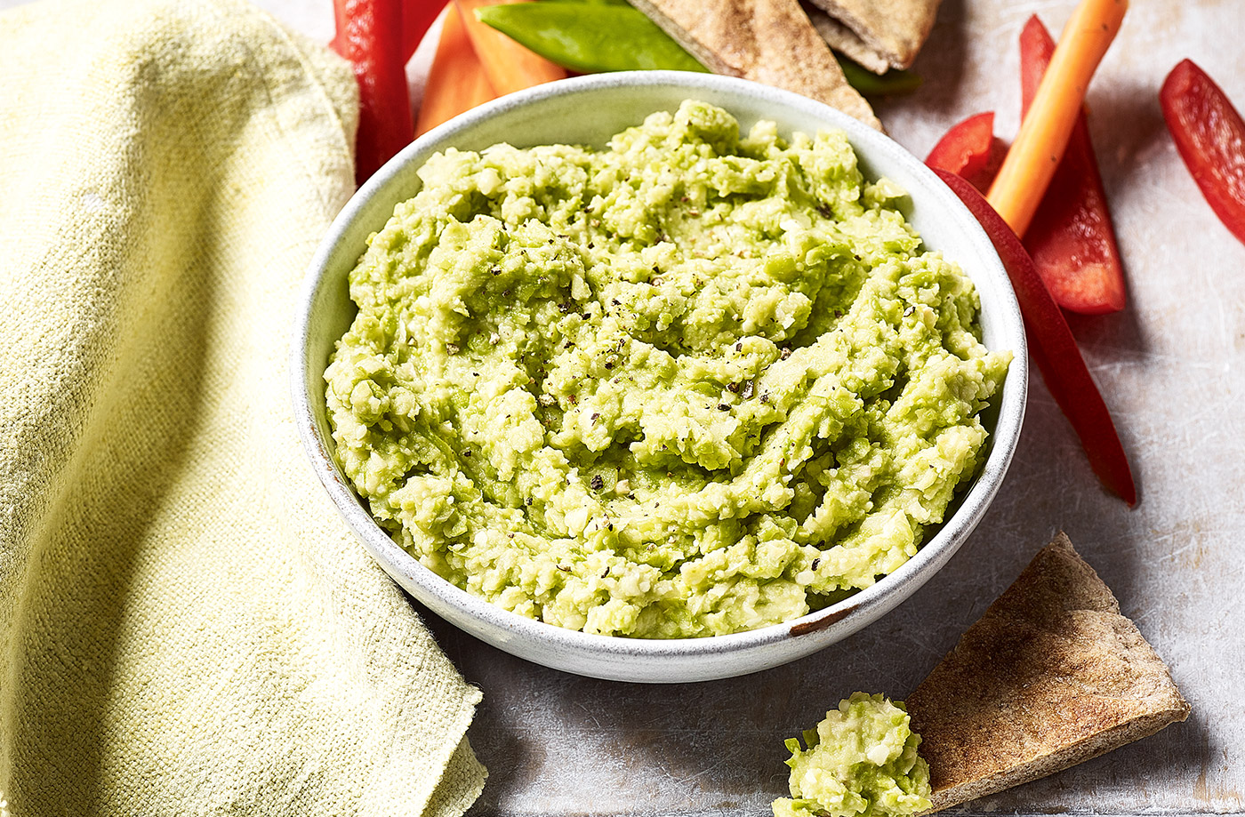 Pea and butter bean dip recipe