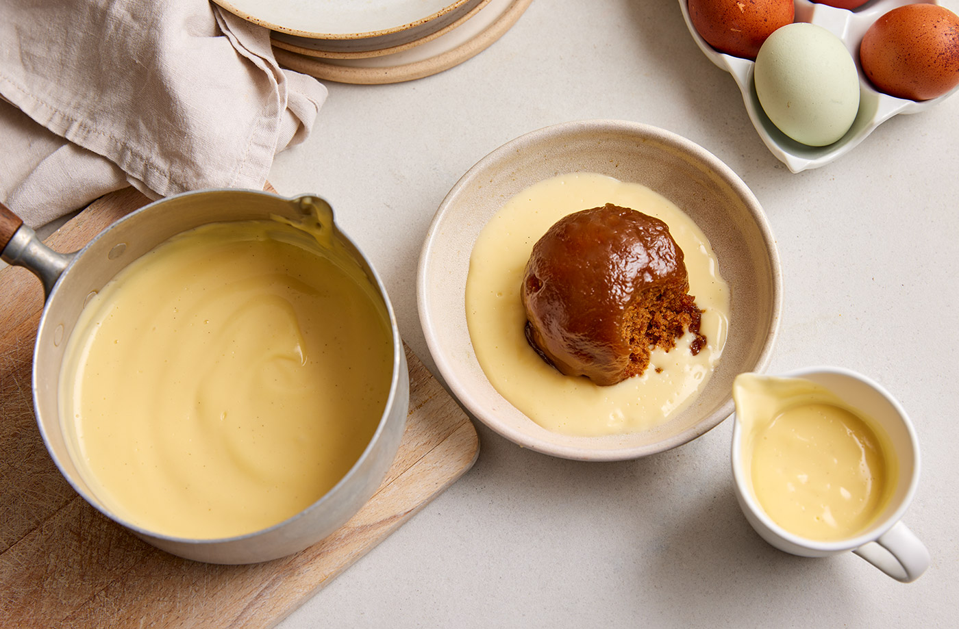 Perfect custard recipe