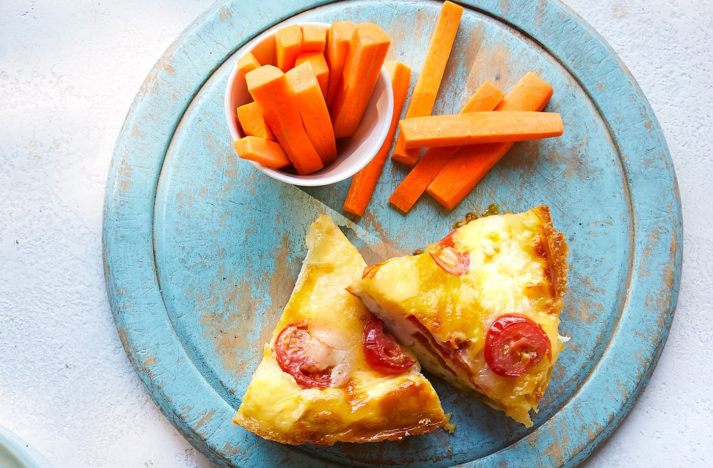 Pizza omelettes recipe