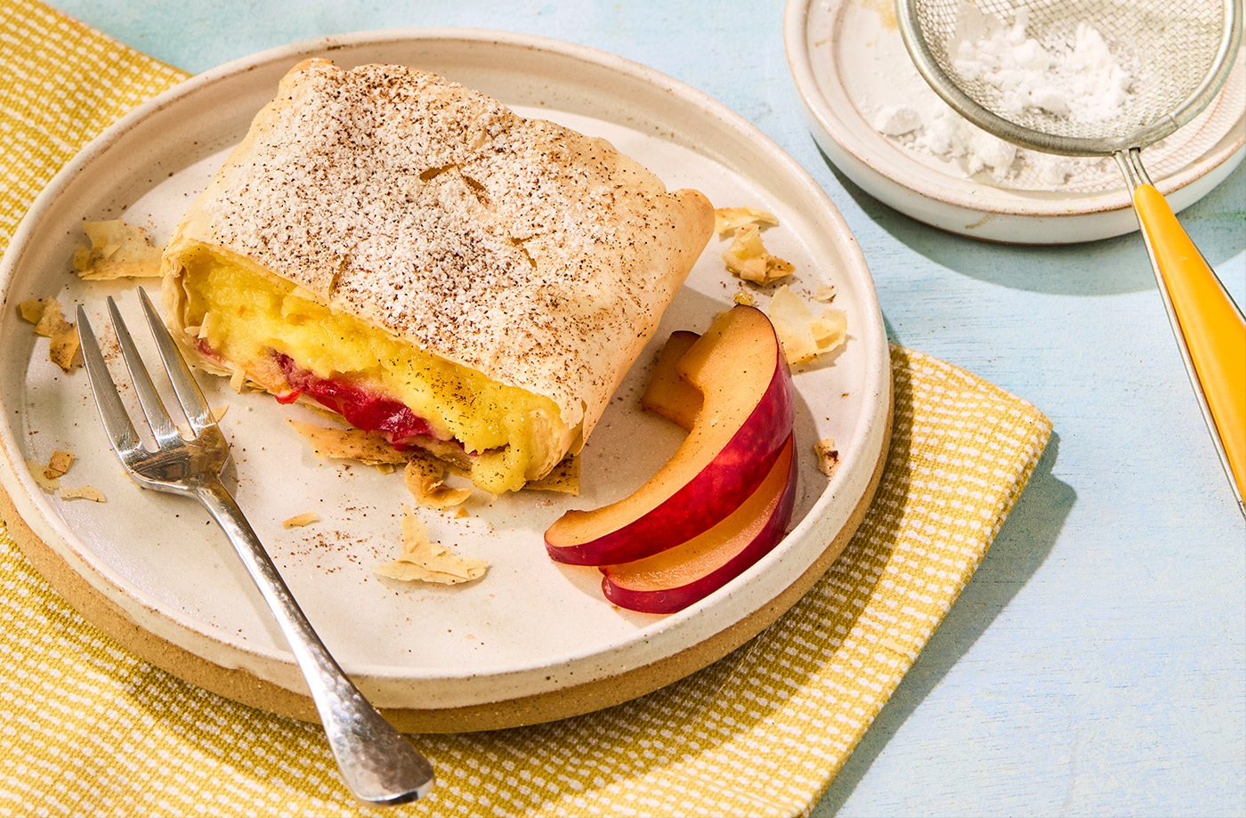 Helena Moursellas' plum bougatsa recipe