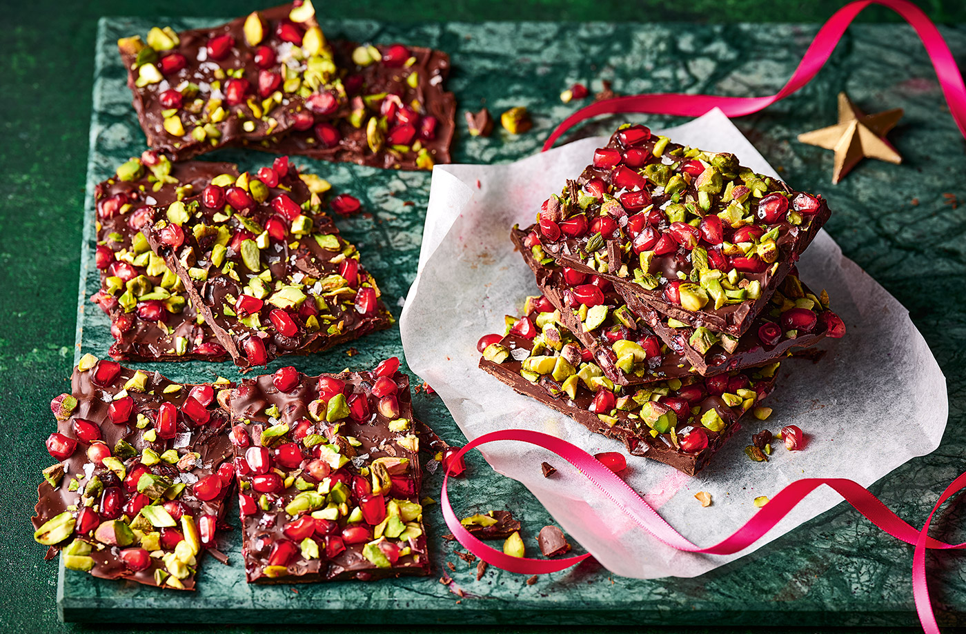Pomegranate bark recipe