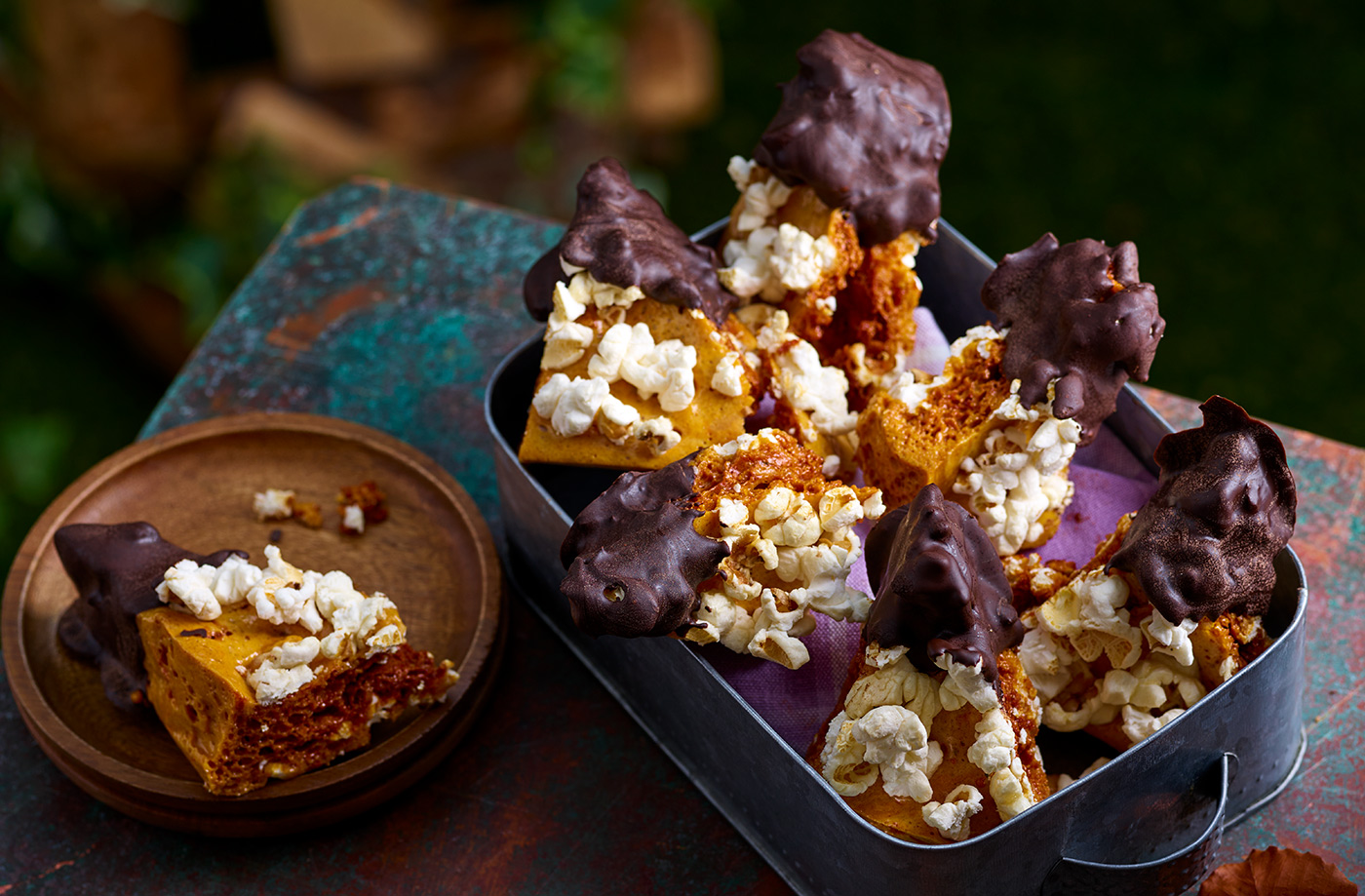 Popcorn honeycomb recipe