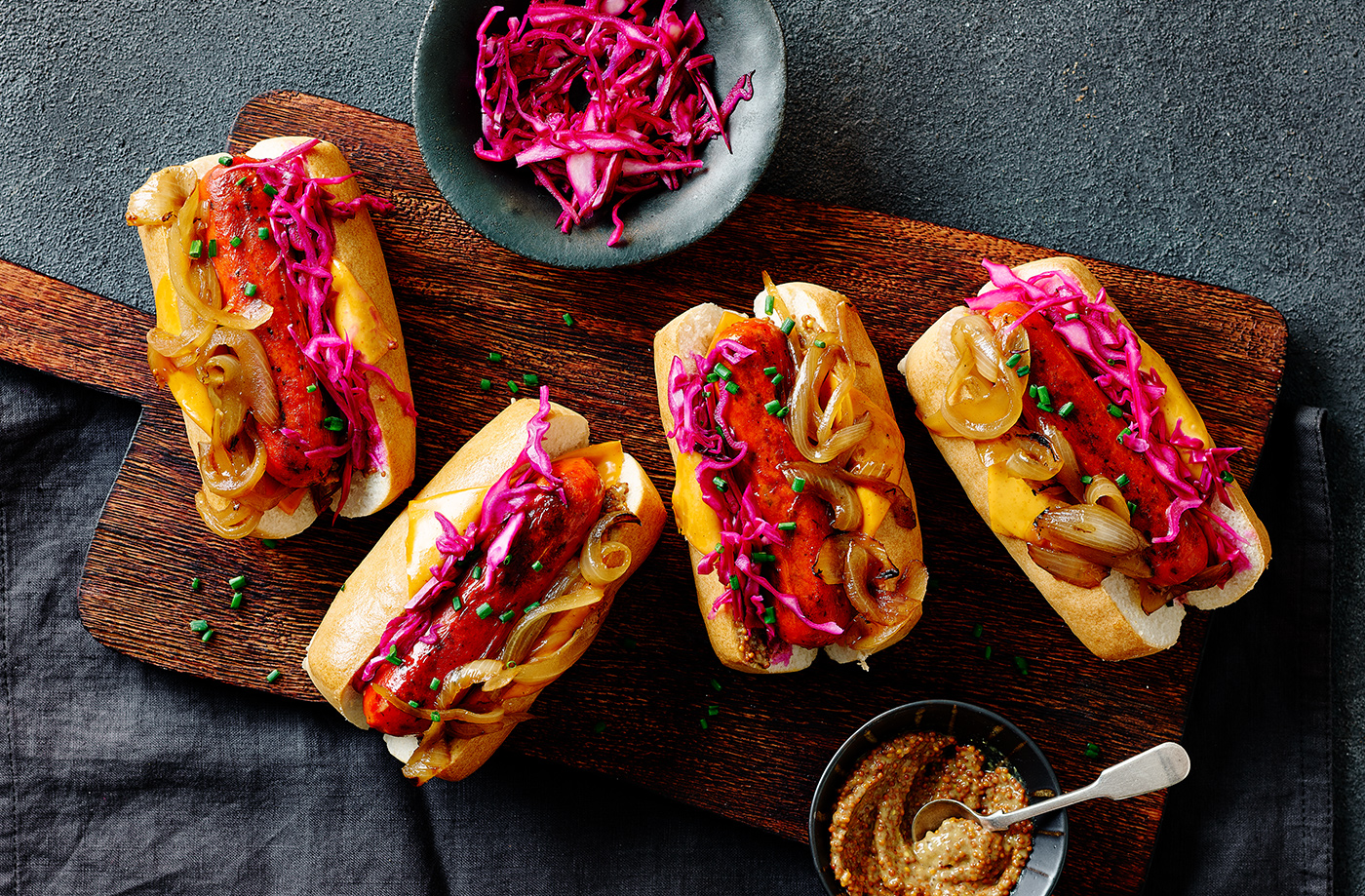 Vegan 'hot dogs' recipe