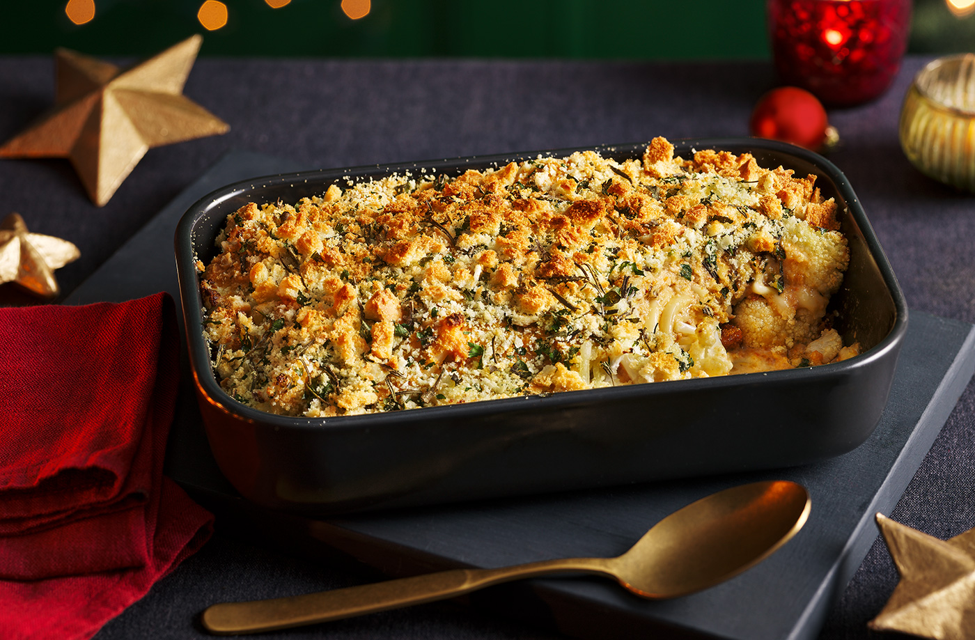 Vegan cauliflower cheese recipe