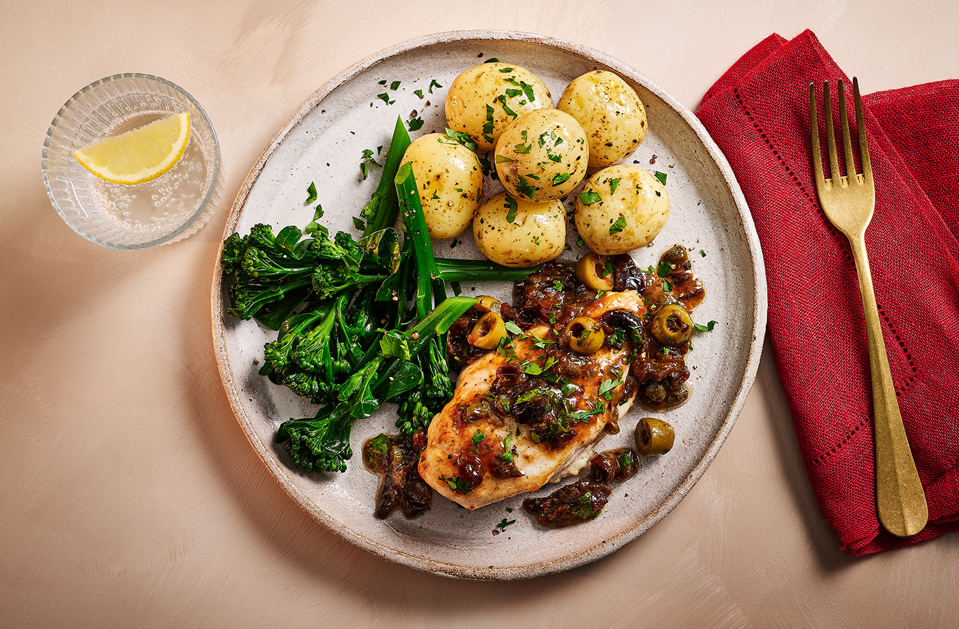 Quick chicken Marbella recipe