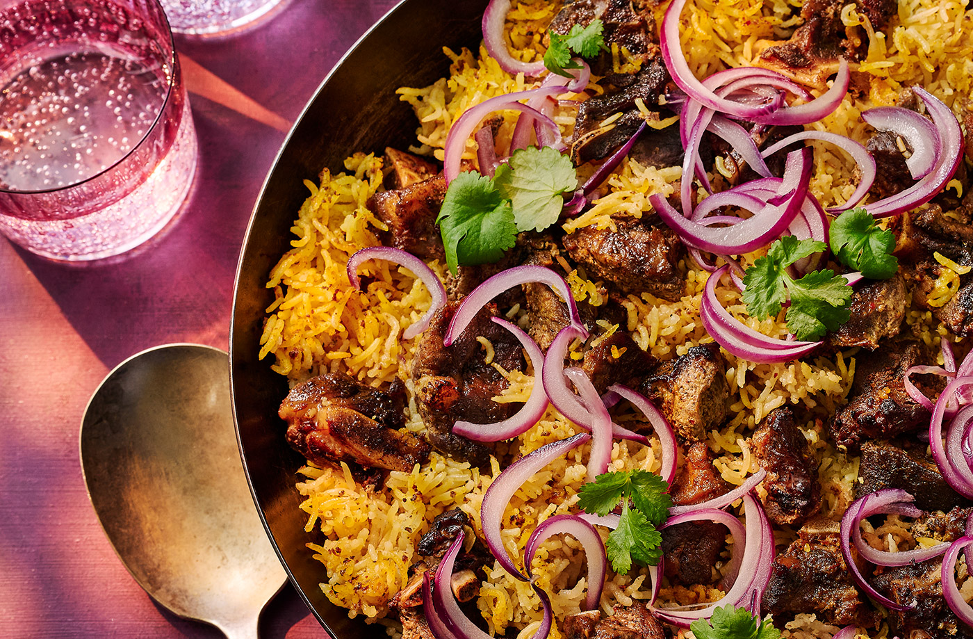 Oven-baked biryani  recipe
