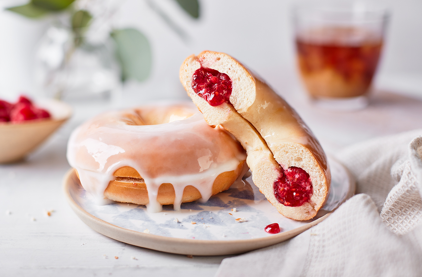 Glazed bagel 