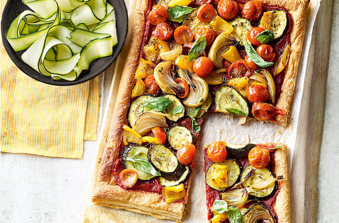 Ratatouille tart recipe