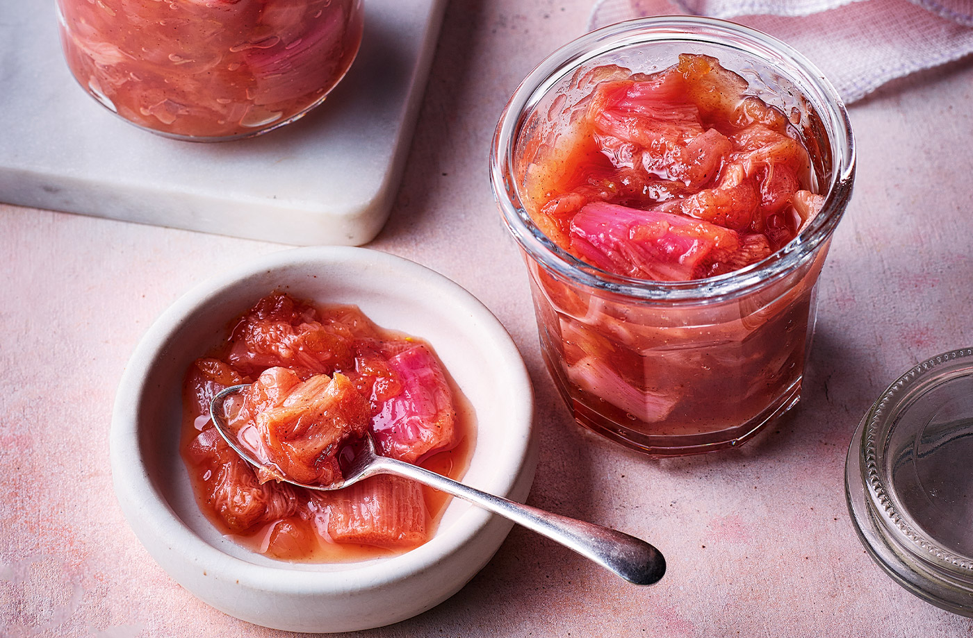 Rhubarb and ginger chutney recipe