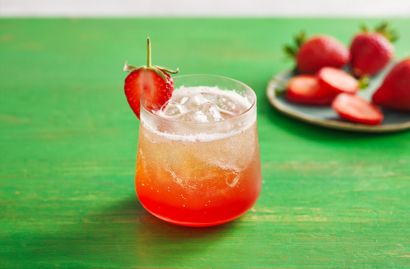 Rhubarb and strawberry shrub recipe