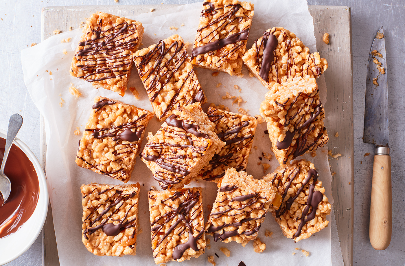 Peanut butter cereal bars recipe