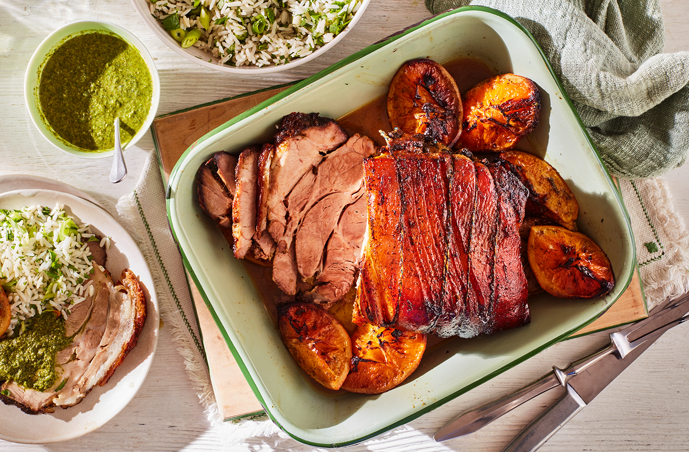 Cuban-inspired roast pork recipe