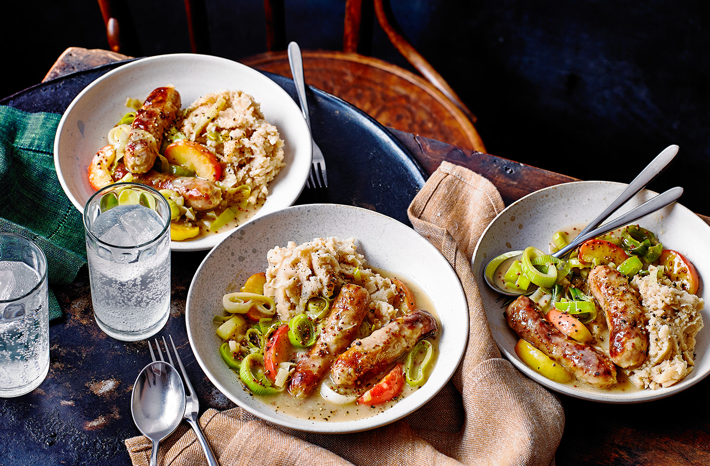 Sausage and apple casserole recipe