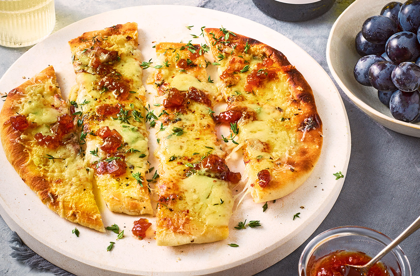 Sharing Gruyère flatbreads recipe