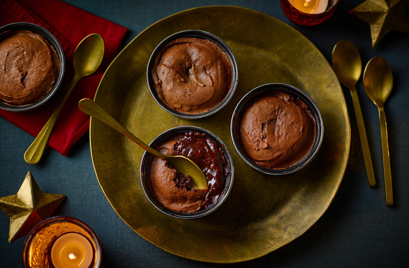 Speedy melt-in-the-middle chocolate fondant recipe