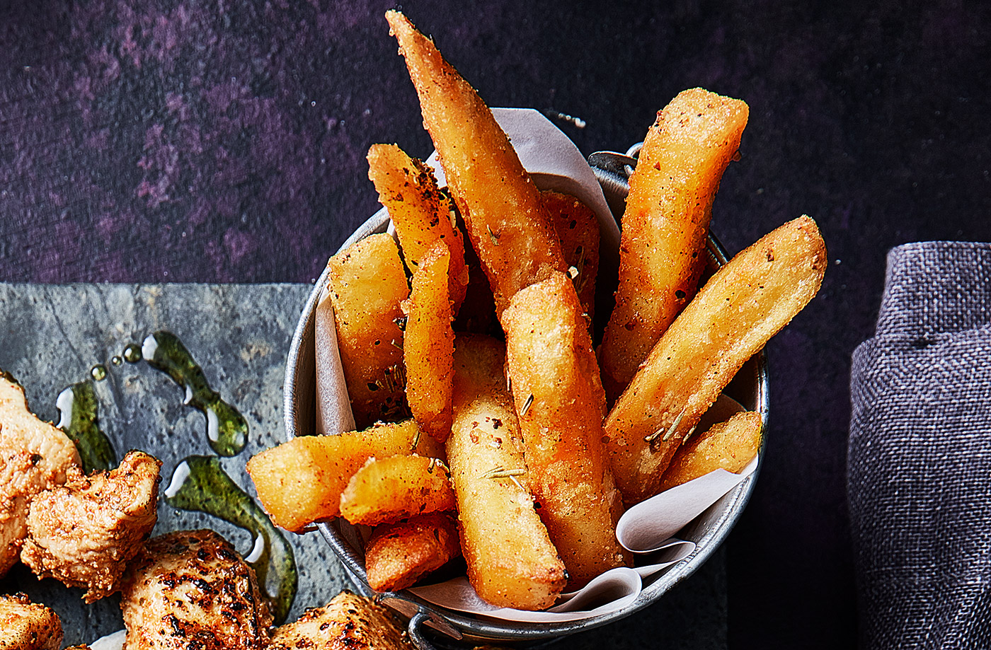 Spiced fries recipe
