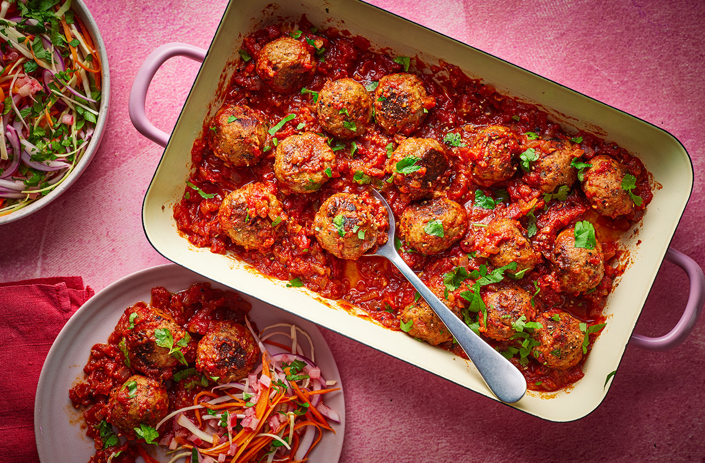 Spiced turkey meatballs recipe