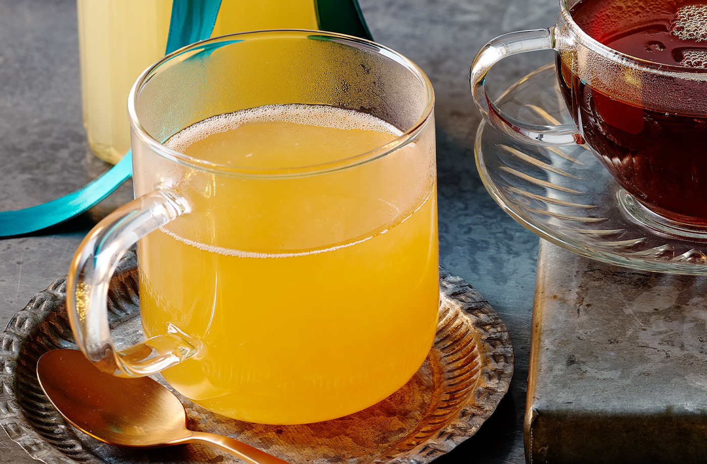 Spiced pear and ginger mulling syrup recipe