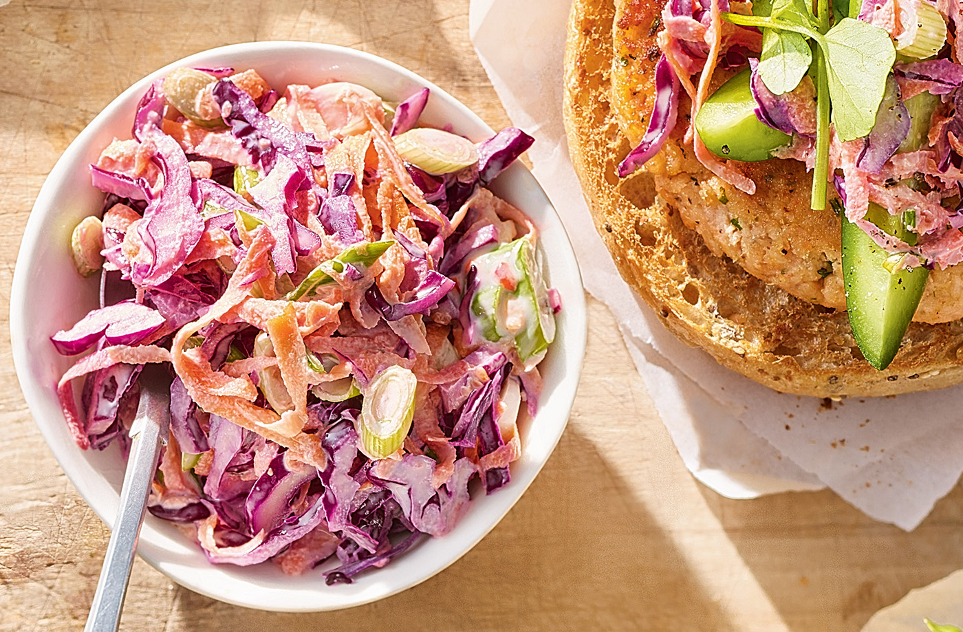 Sweet chilli coleslaw recipe