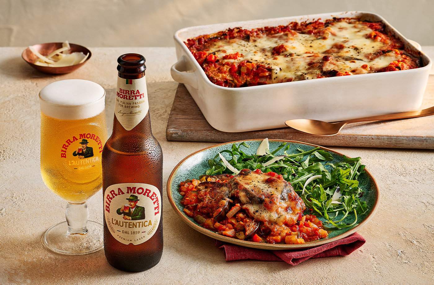 Aubergine parmigiana recipe