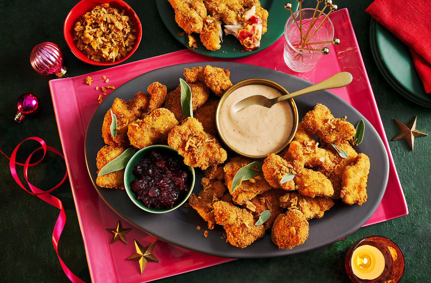 Japanese-inspired festive air-fried chicken recipe