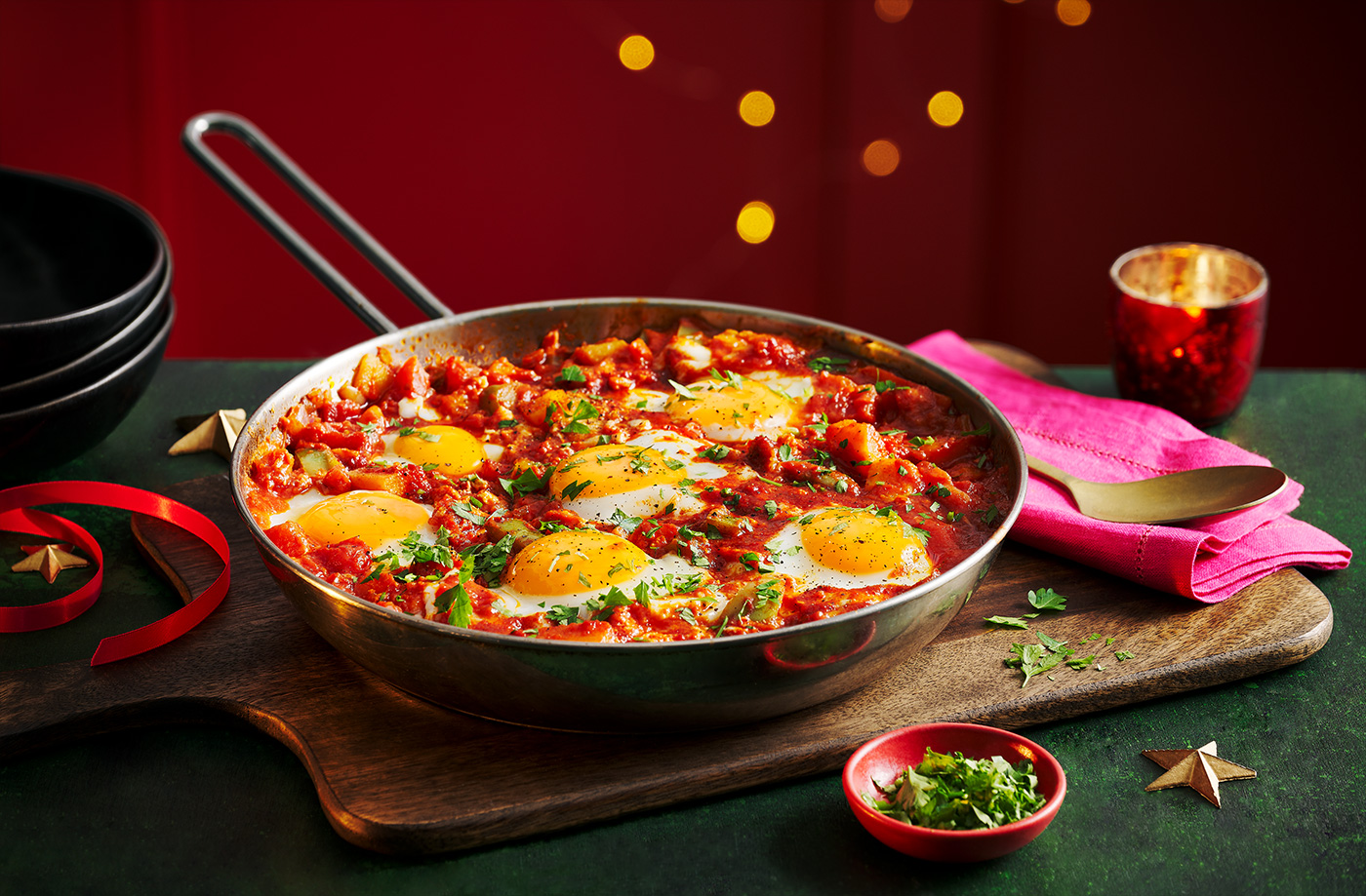 Winter shakshuka recipe