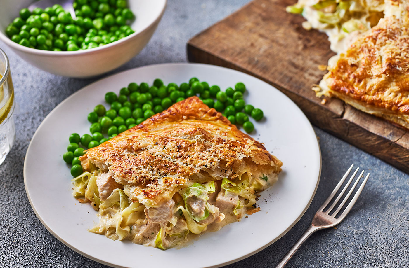 Giant chicken alfredo slice recipe